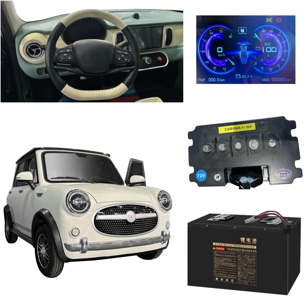 Cheap Auto EV Mini Mobility Enclosed Adult Electric Scooter 4 Wheel Electric Car  Mini Car Electric