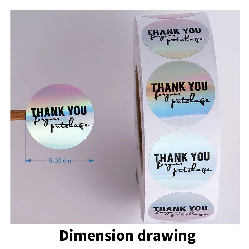 Manufacturer High Quality Eco-Friendly transparent rose gold sticker adhesive self waterproof paper