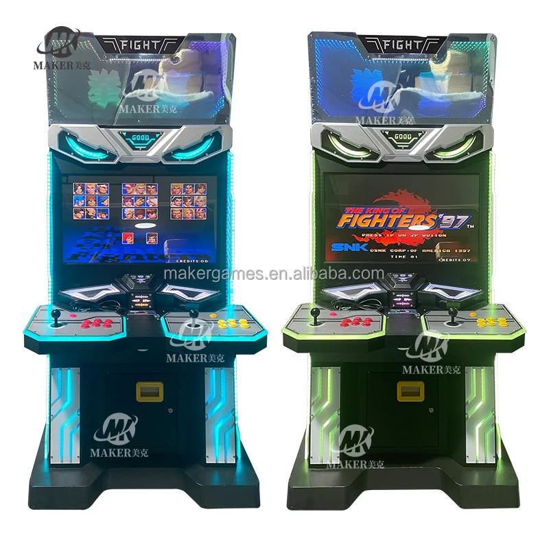 Maker 32 Inches Street Fighter Arcade Machine Video Games Arcade Machine Coin Operated Game Fighting Game Machine