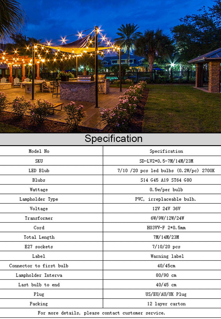 12 volt led low voltage string lights outdoor works with alexa