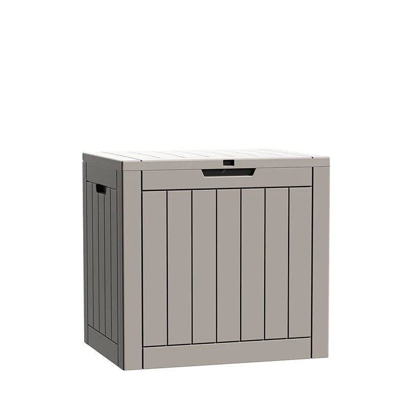 Portable Durable Polypropylene Resin Plastic Backyard Storage Outdoor Deck Box