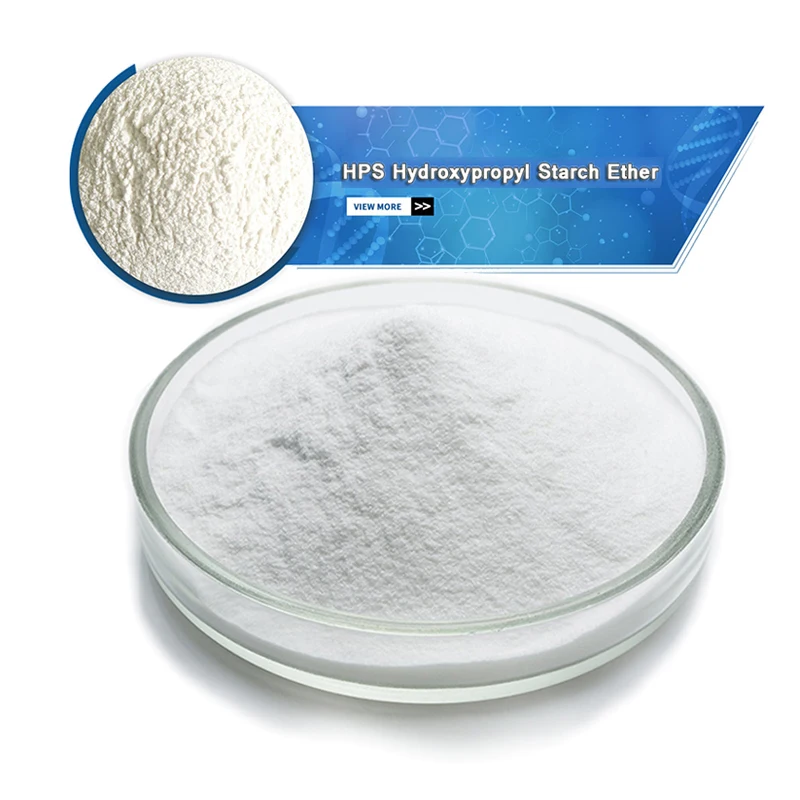 Decorative Mortar Plastering Mortar Crack Resistance Tile Adhesive Wall Putty Mortar HPS Hydroxypropyl Starch Ether