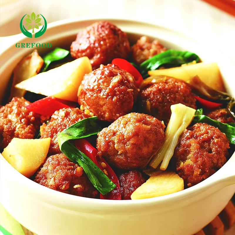 Best Sale Textured Soy Protein TVP Fast food raw materials High Quality Textured Vegetable Protein 60% protein Artificial meat