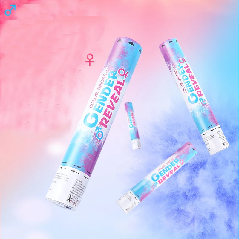 Amazon новинка синий розовый Пол выявить порошок Cannon вечерние аксессуары для Baby Shower или для вечеринки по случаю Вечерние