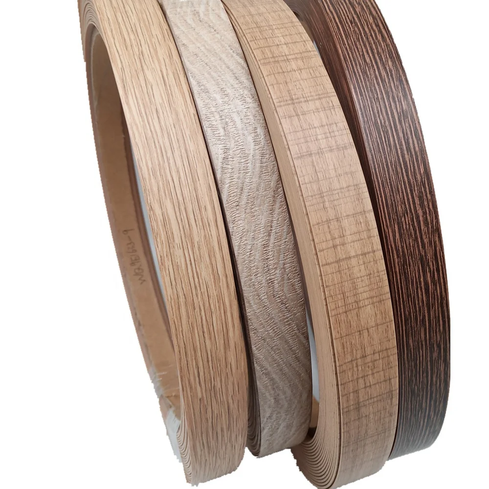 Waterproof Flexible Plastic ABS PVC Strip Edging  Edge Banding For MDF Board Desk