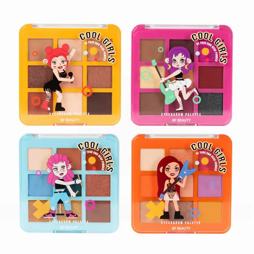 High Pigment Custom Eye Nude Rose Eyeshadow Palette Custom Cruelty Free Private Label Cool Girls Eyeshadow Palette