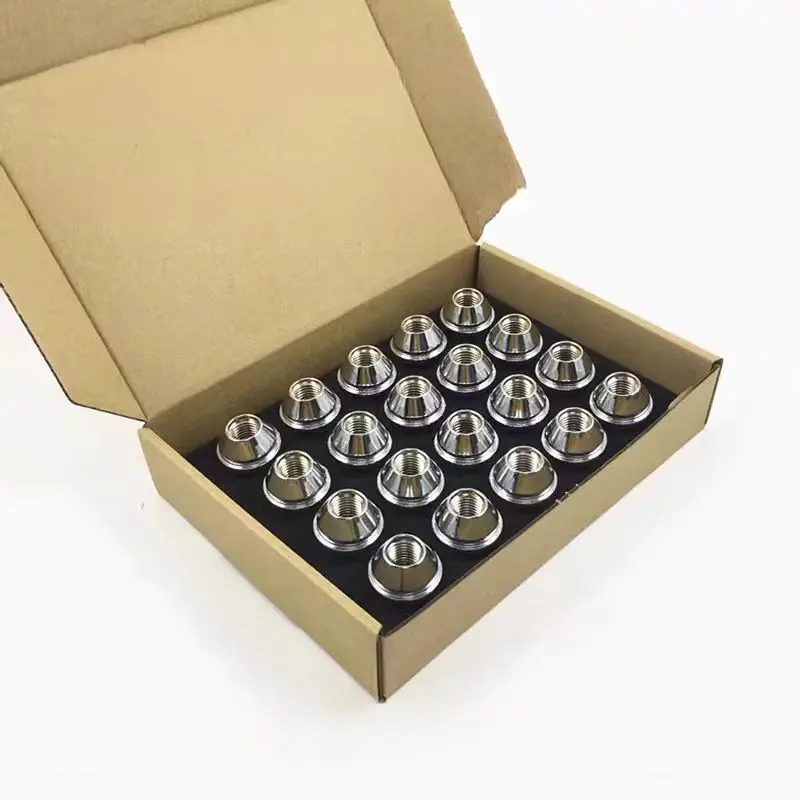 Stainless Steel Hex Cap Nut Domed Nut Hexagon Decorative Semicircle Cap Cover Nut PE Bolt Cover Screw Caps Nylon Insert Locknut