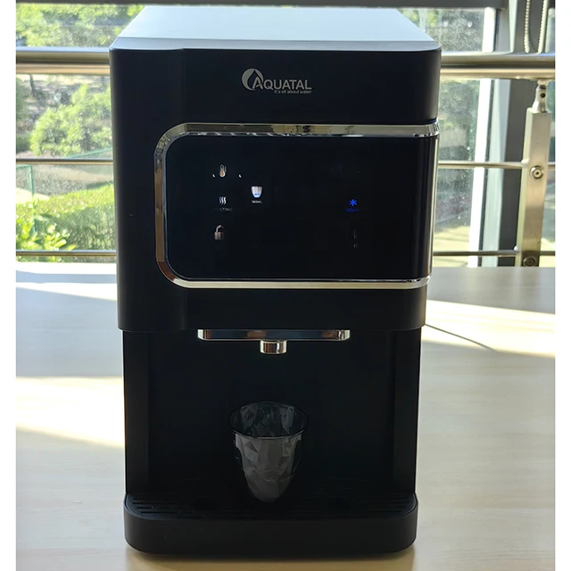 Electric Countertop RO System Water Purifier Hot and Cold Water Filter Household Reverse Osmosis Dispenser for Hotels