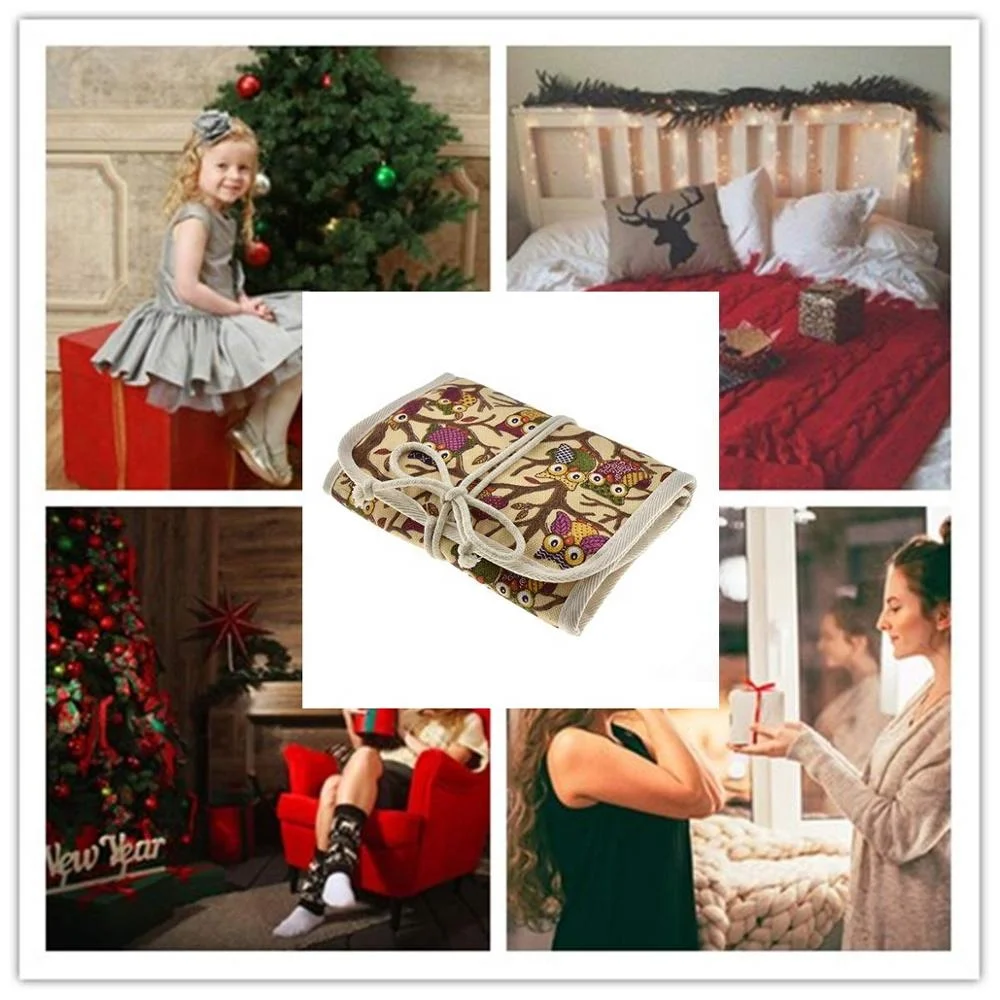 Amazon, алюминиевые эргономичные крючки для вязания, набор игл с швейным инструментом