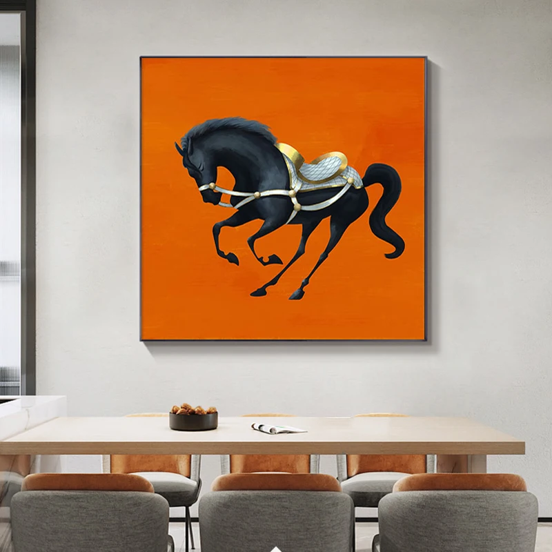  Horse Poster Classic Canvas Painting Saudi Arabia Home Decorative Abstract Prints Posters Wall