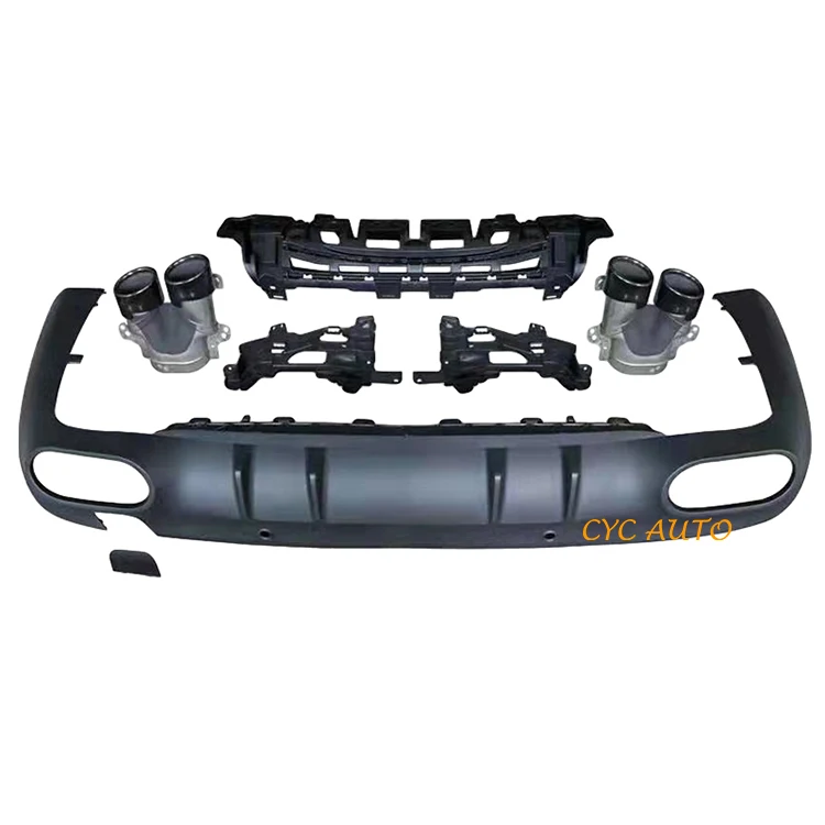 CLS53 AMG style car parts rear bumper diffuser for Mercedes Benz CLS CLASS W257 4-door Coupe C257 2018 2019 2020 2021+