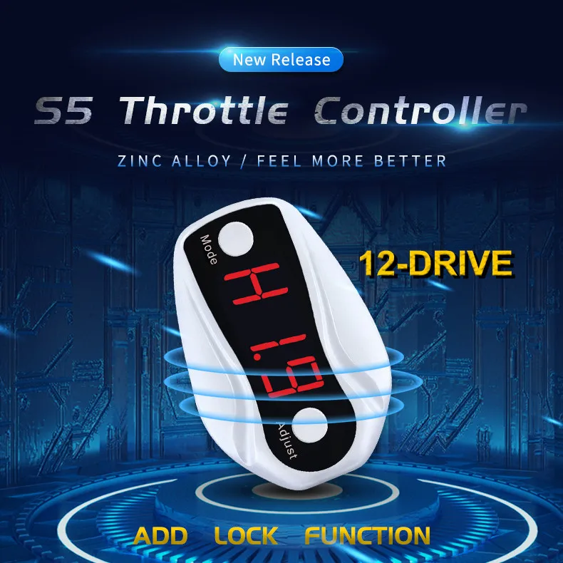 2022  New Product Acclope RS5 Pedal Booster Improve Electric Throttle Response Time 12 Drive Throttle Controller For Car