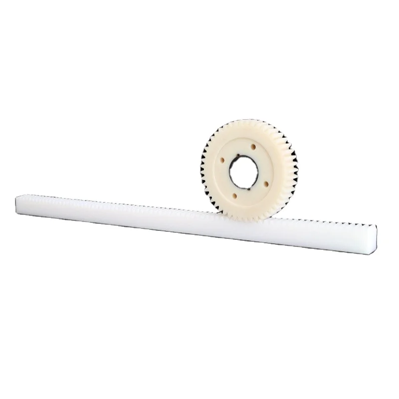 custom nylon black rack and pinion cnc low friction plastic gear rack for electric mirror