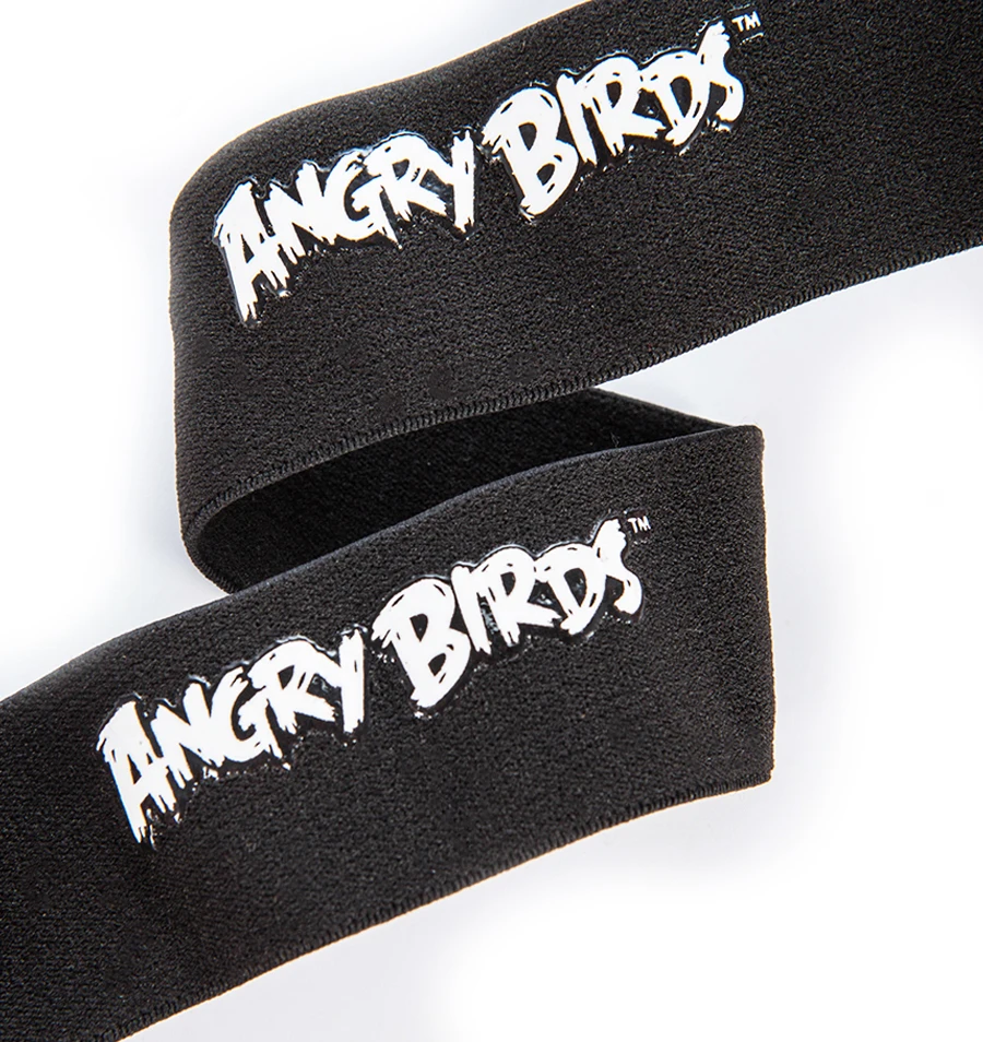 New product  custom logo 25mm 38mm black color nylon shoulder strap woven jacquard strap webbing