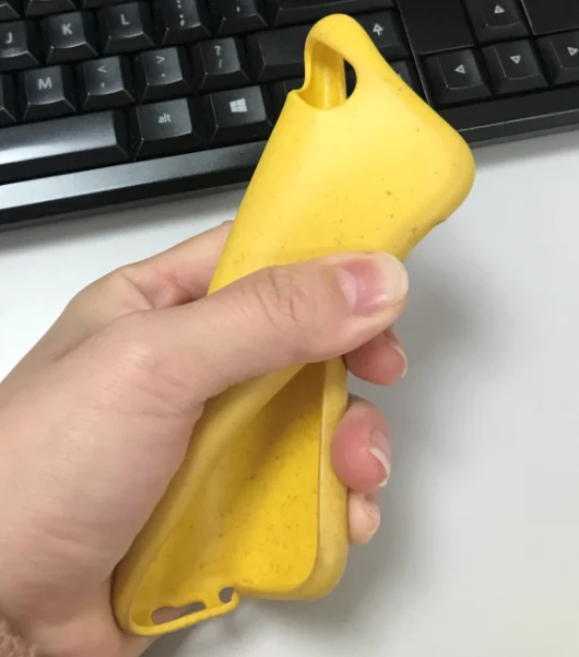 Popular Discount biodegradable phone case for iPhone 11phone case wheat straw phone case