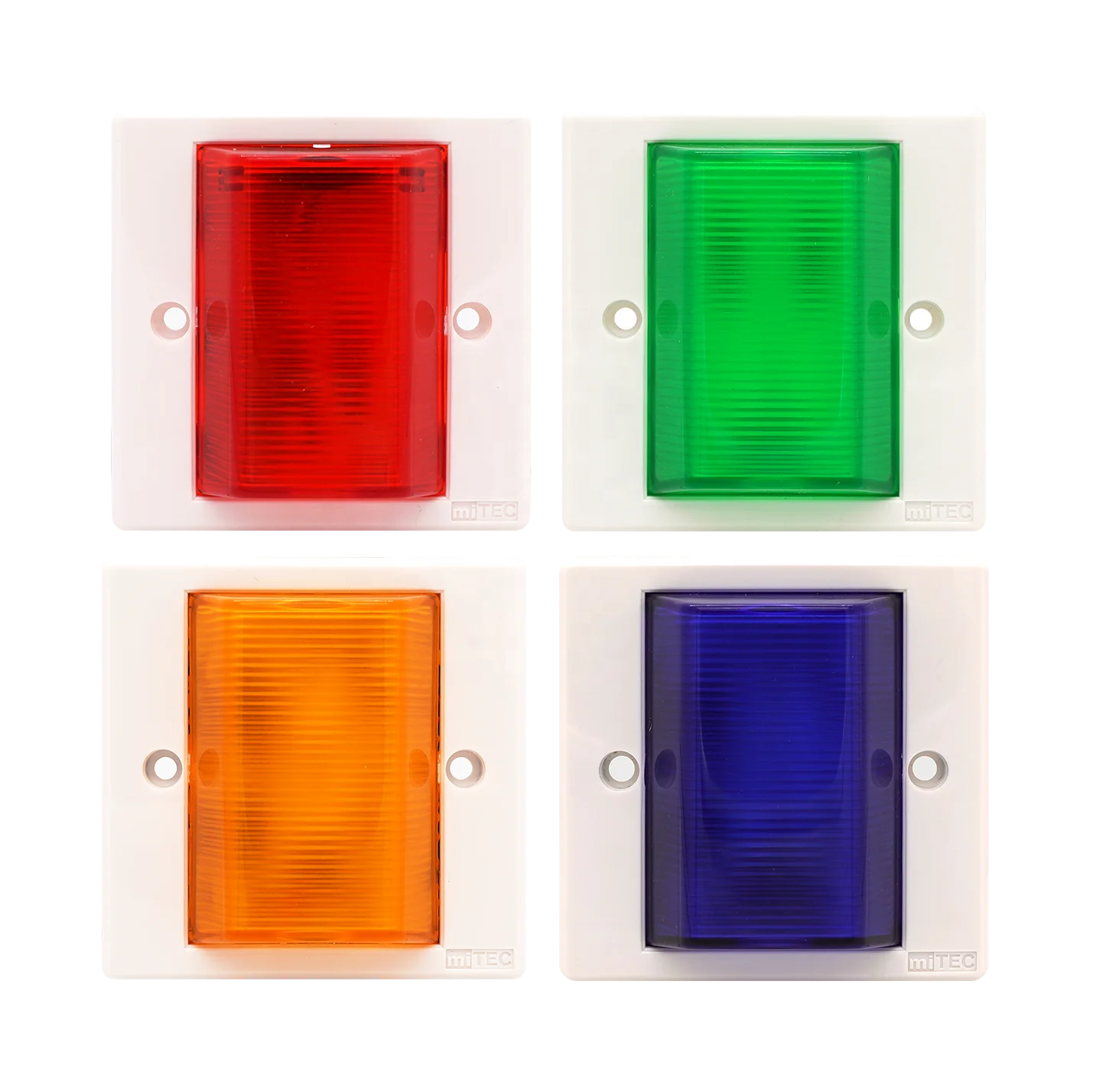 miTEC Fire Emergency Light Warning Light LED Flash Lamp with Siren Buzzer for Security Alarm System 12V 24V Strobe Lights