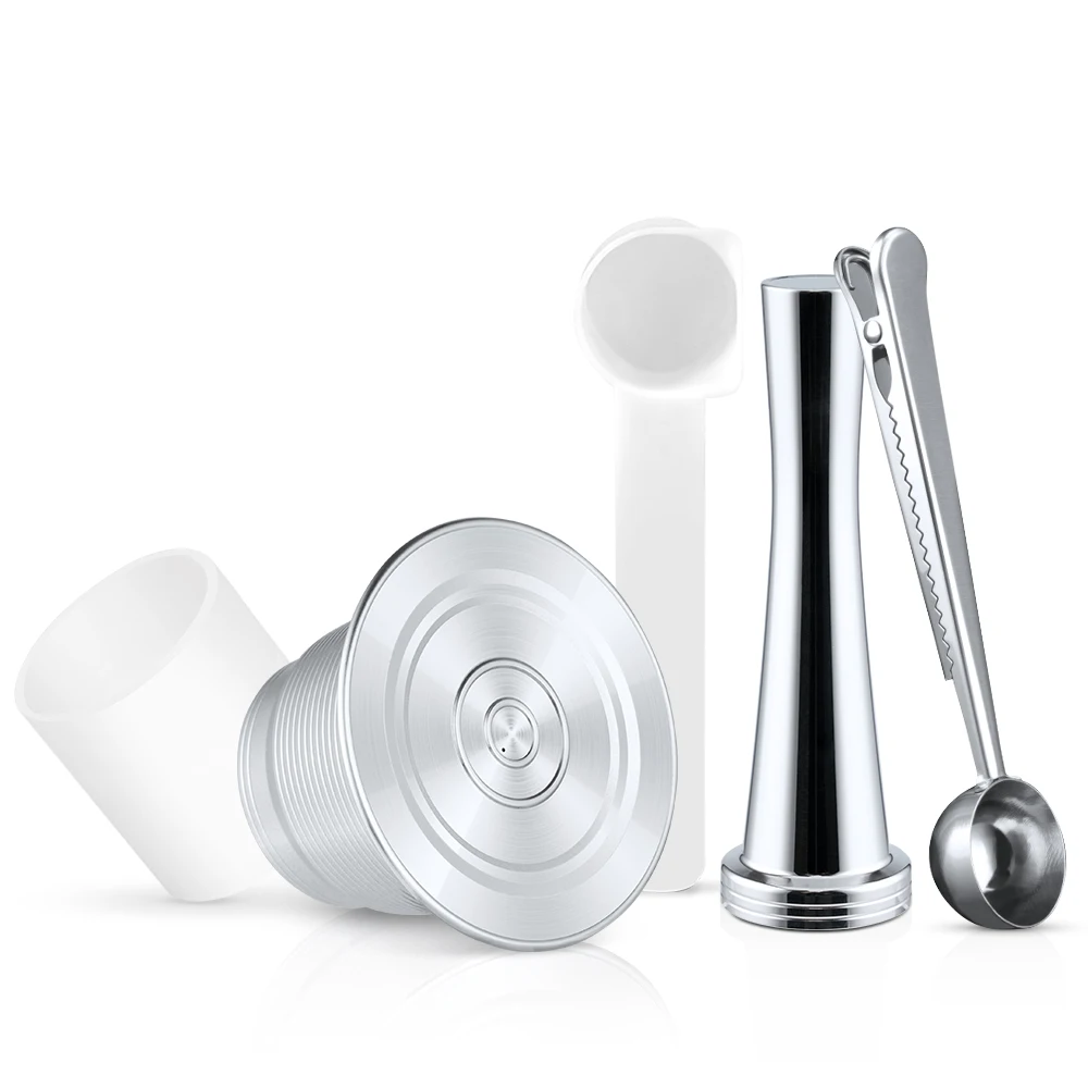 Refillable Martello Coffee Capsul 37Mm lmax  Stainless Steel Reusable Coffee Pods Empty lmax Capsules With Lid