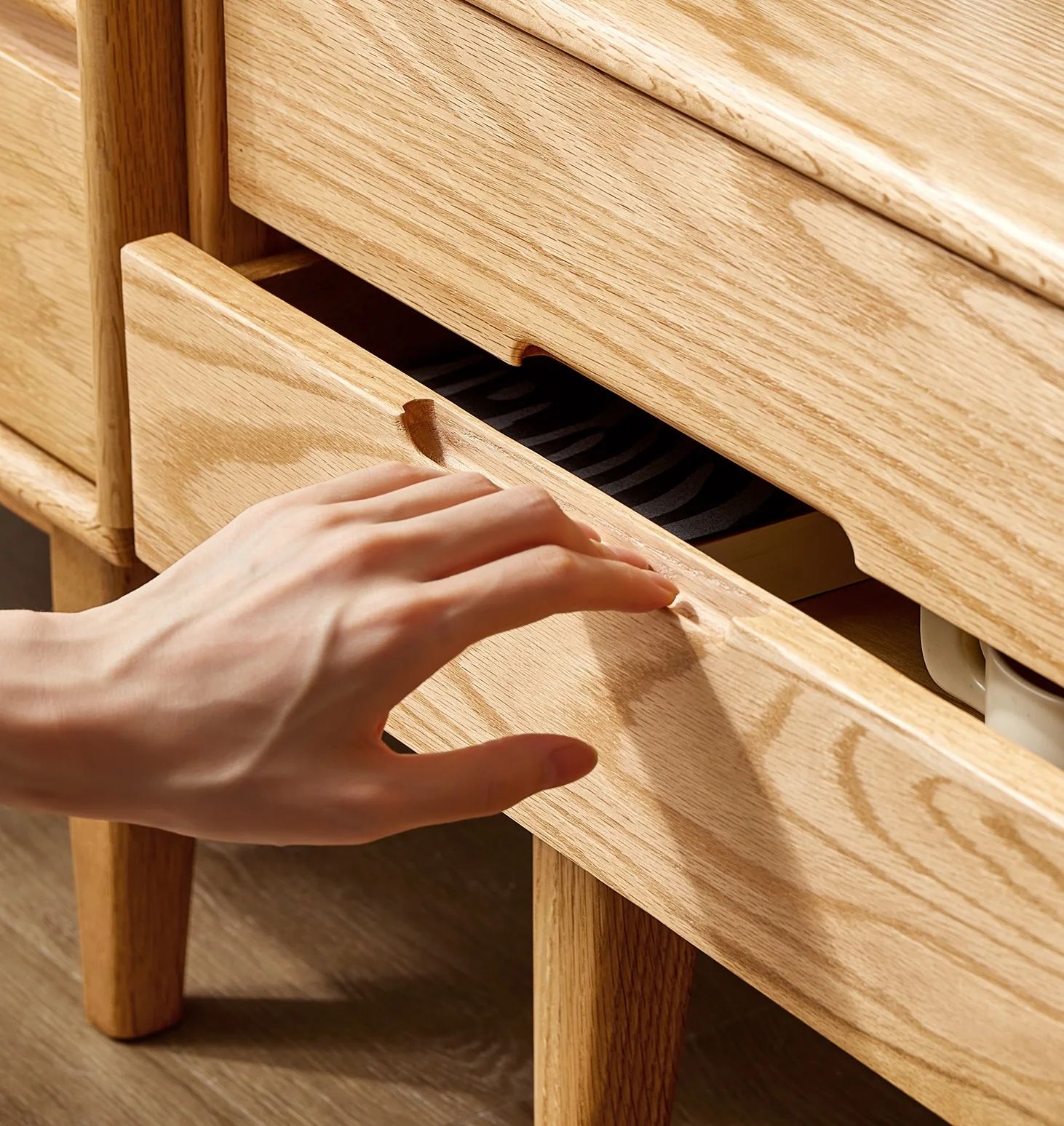 F8083 universal desktop tv stand welcome solid oak wood tv floor stand