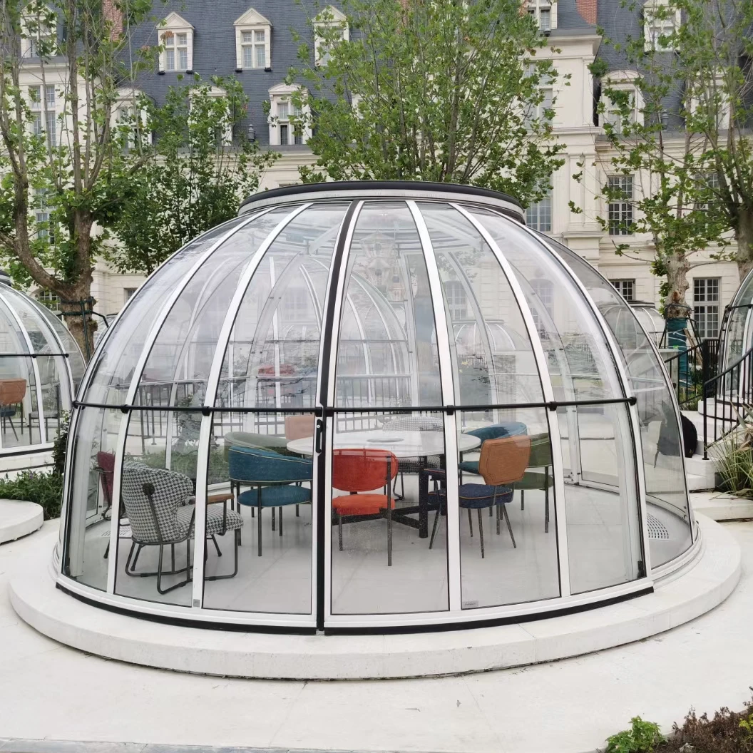 Роскошный уличный модульный пузырьковый дом для ресторана, кофейни, отеля