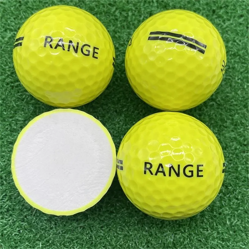 Hot Sale 2-layer Golf Balls Customisable Coloured Golf Balls Golf Range Balls