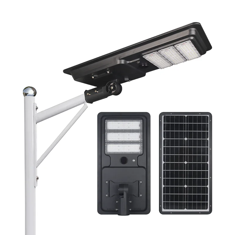 2024 new solar all in one 80W Integrated street lamp MPPT Charging Solar light Outdoor Waterproof Solar LED Street Light