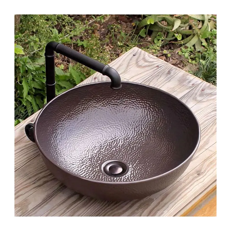 quality stainless steel hammered kitchen wash basin wash and utensils washer Sink