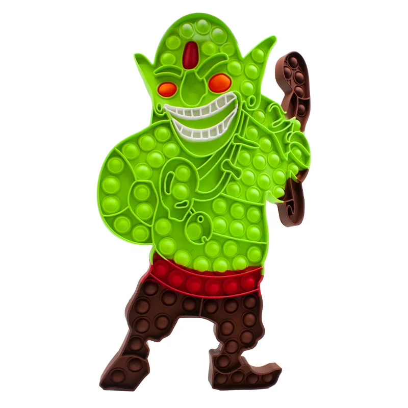 Hot Halloween Witch Shape Decompression Silicone Fingertip Toy Relive Stress Toy