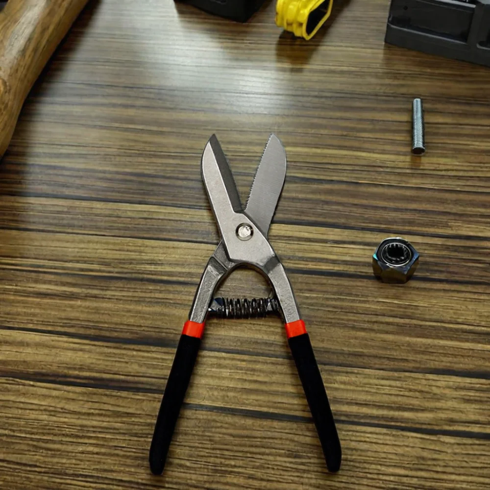 10in Low Price High Quality Carbon Steel German Type Tin Snipper Tin Snips Shears