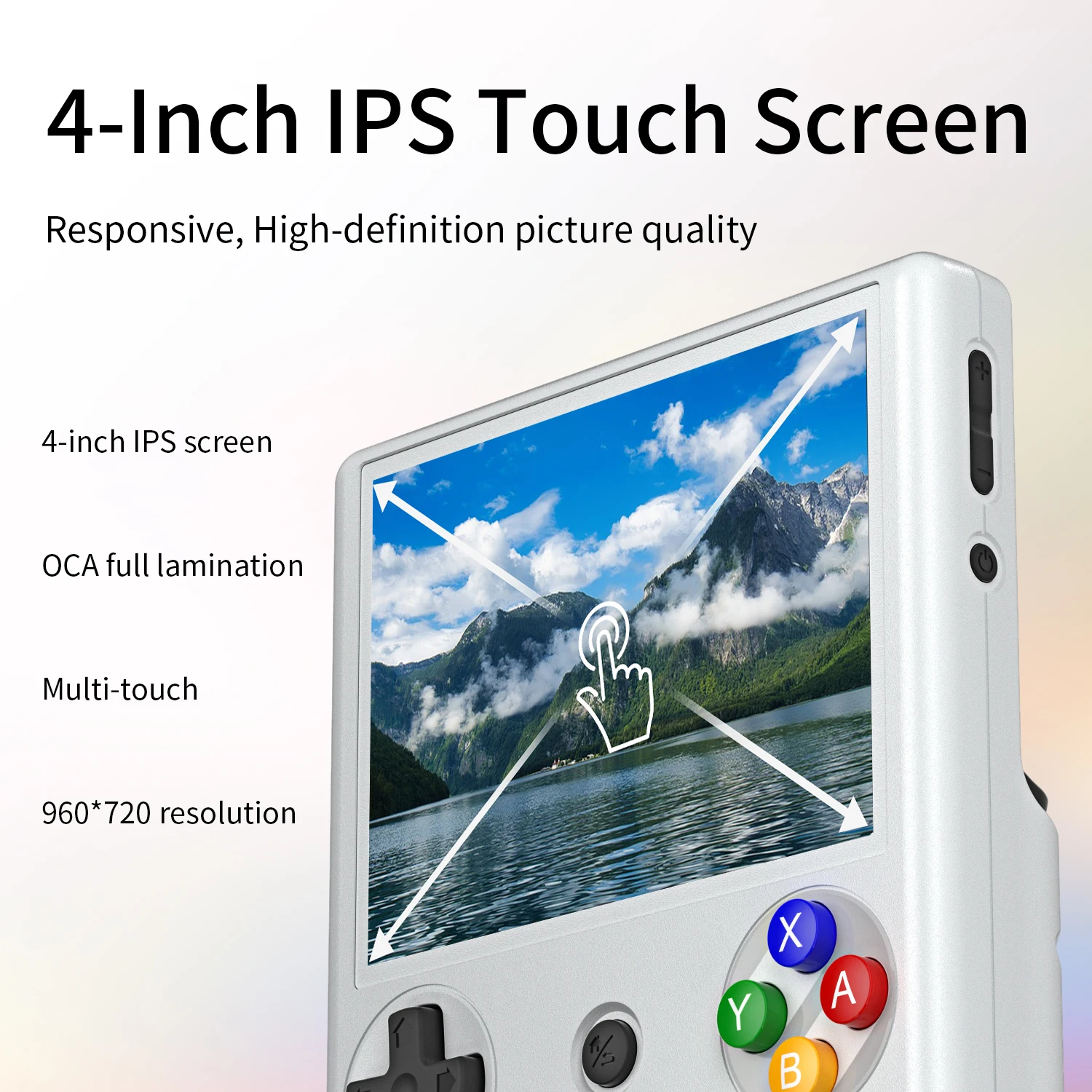 4 Inch IPS Screen 960*720 Retro PSP Game Console T820 Android Portable Arcade Games Player With WIFI & BT Connection RG 406V