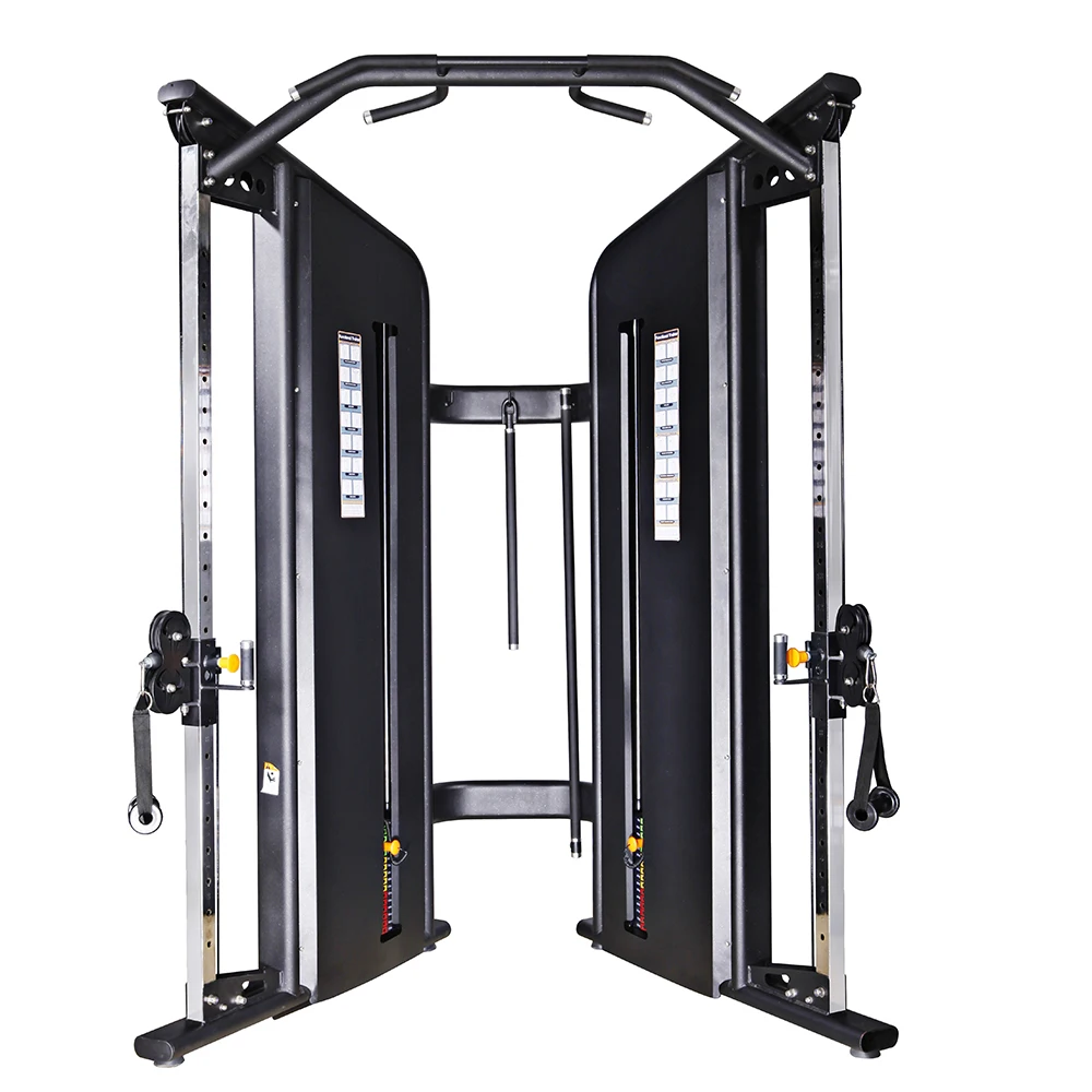 
Commercial gym equipment adjustable dual pulley system functional trainer Integrated gym trainer Multi Station cable crossover 