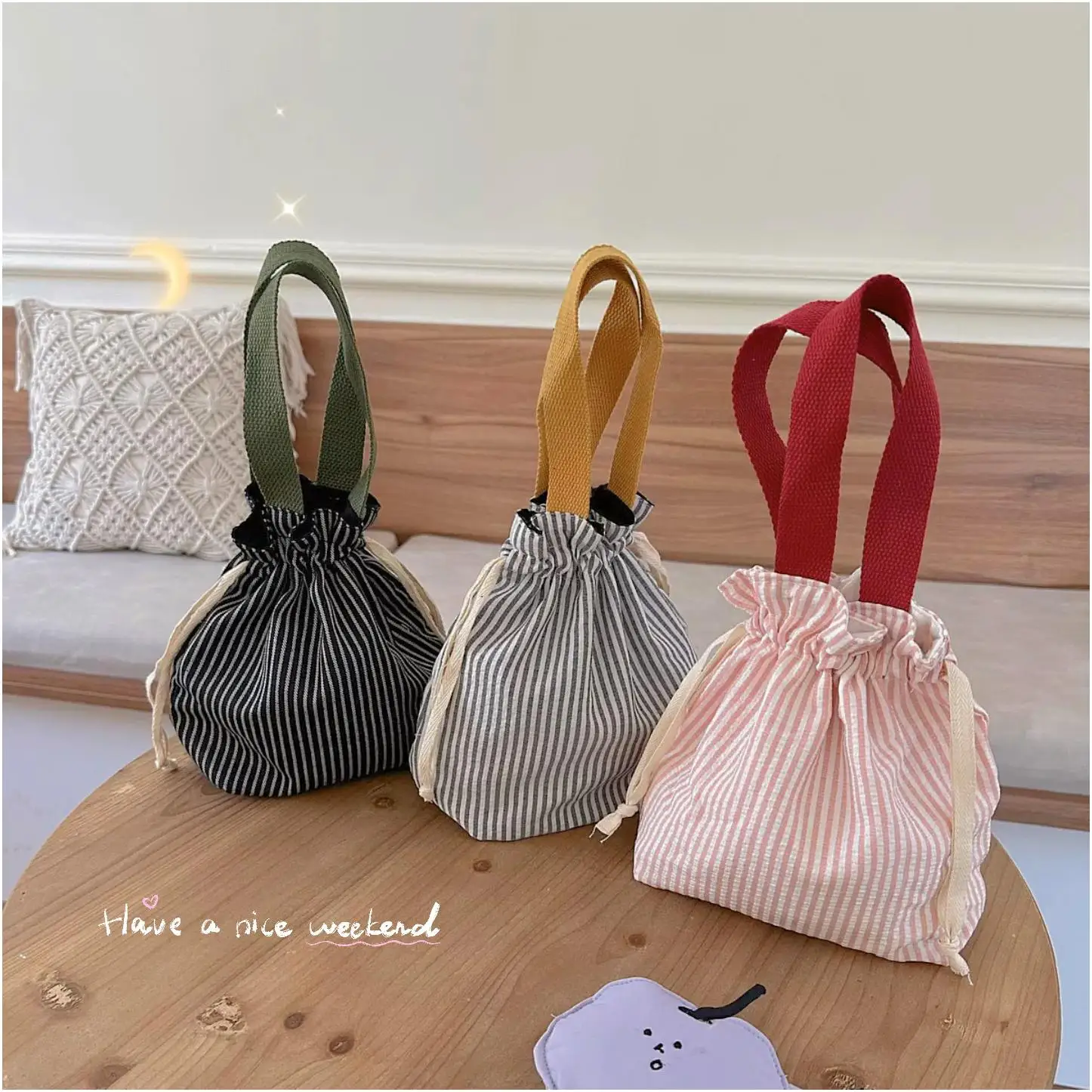 Dichos Reusable Shopping Bag sac de canne Eco Makeup Plastic Handbag Clear Pp Woven Garbage Clutch Cowhide Bags Western Cowgirl