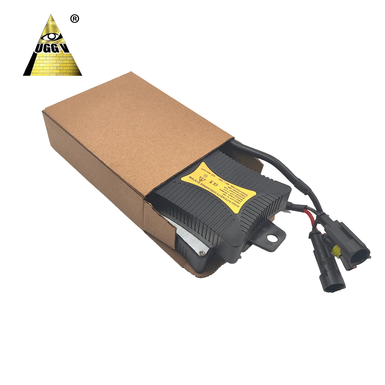 UGGV Slim Digital HID Ballast 55 Watts For HID kit H11 H7 H8 H9 H4 H1 9005 9006 Universal Fit (Pack of 1)