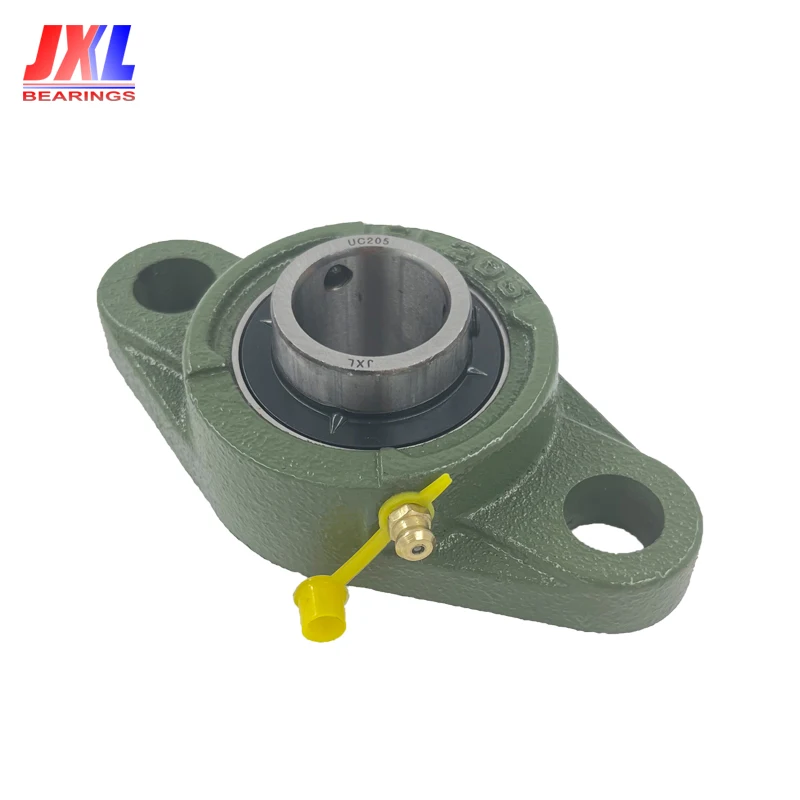 JXL UCFL206M Chrome Steel Bearing Uc209 Pillow Block Bearing Flange Housing Ucfl209 Ucfl210