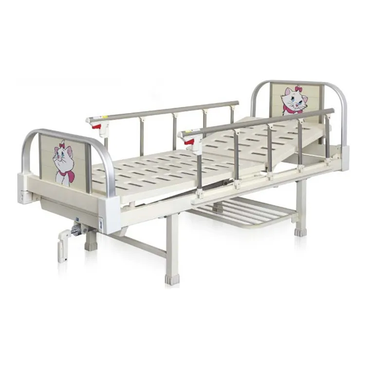 BR-BB03 Cheap Durable Hospital Flat Kids Cot Children Beds Girl For Sale