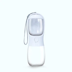 Multifunctional 2 in 1 pet travel water bottle portable dog water bowl for puppy