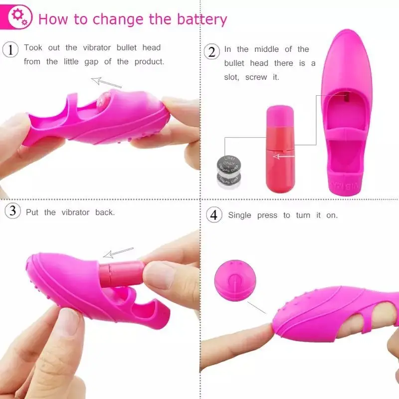 Finger Dancer Vibrator Sleeve Sex Clitoral G-Spot Stimulator Finger Vibrator ,Erotic Products Sex Toys for Women