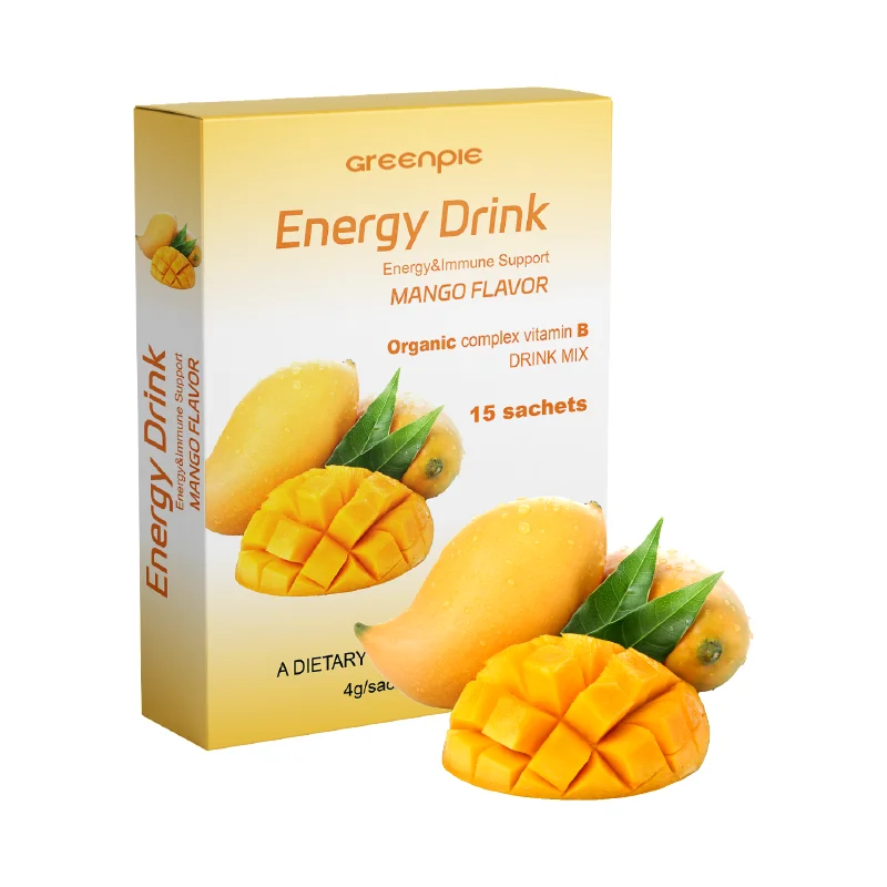 Greenpie 4-in-1 sport drink pre post workout multivitamin electrolyte performance supplement drink