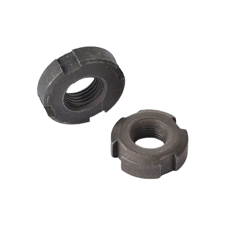 DongJi Stainless Steel Din582 Locking Round Slotted Nuts Bearing Lock Round Slotted Nuts bolts nuts