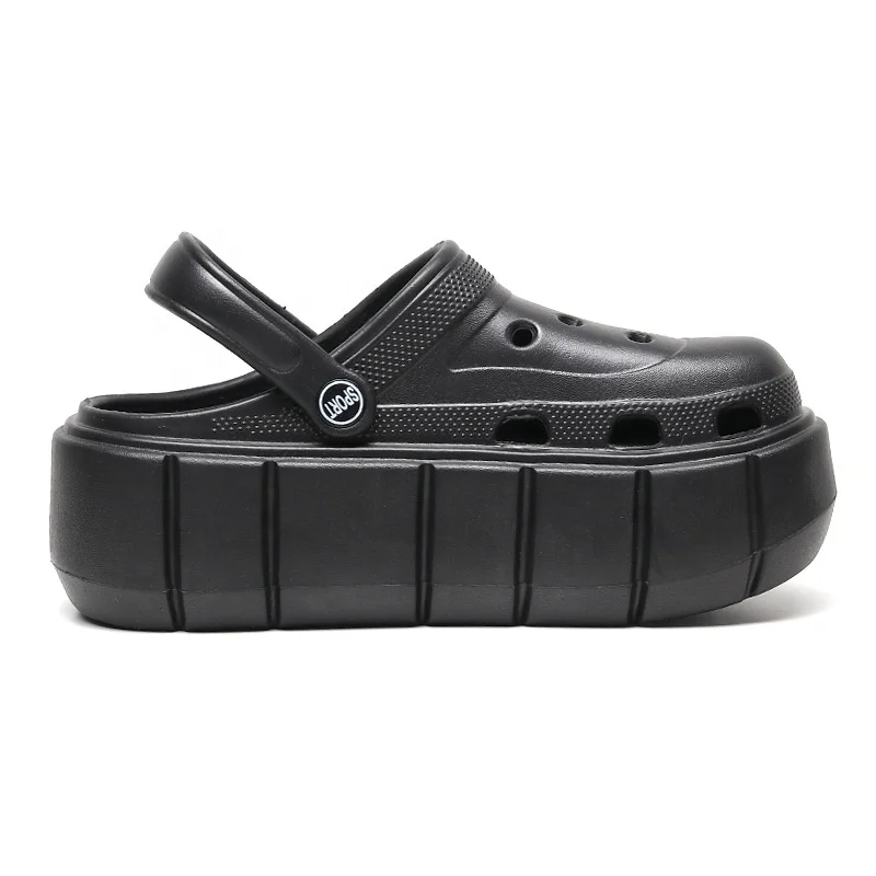 New Fashion EVA Clogs Slippers Women Shoes Thick Sole Sandals Garden Shoes Women Clogs Sandals Platform Slippers