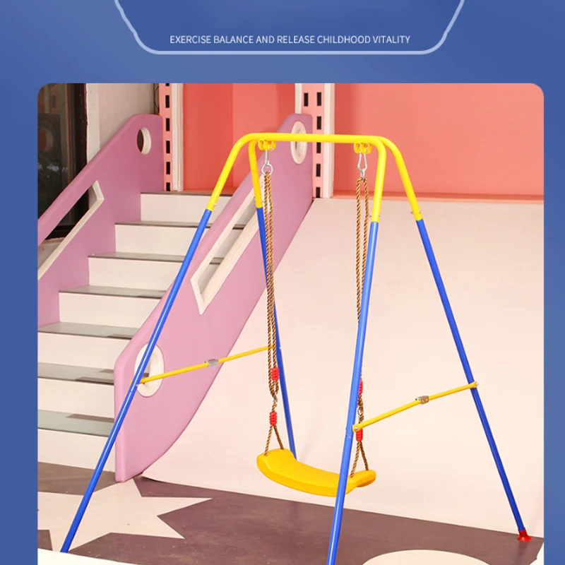 Cheap Price Children Amusement Park Games Outdoor Kids Playground Equipment Double Swing Set For Sale