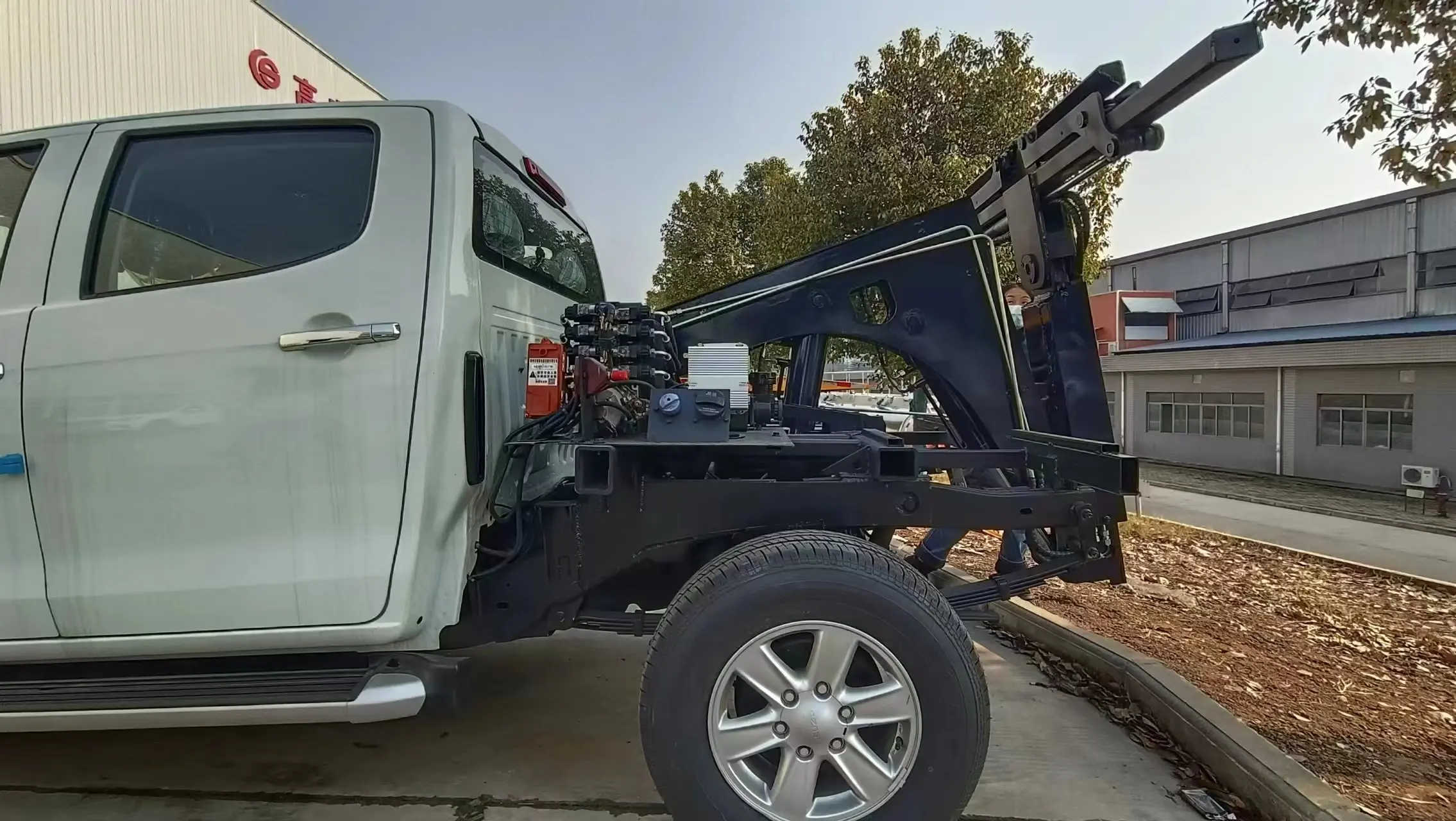 towing car tow truck wheel lift equipment