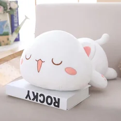 White Cat Plush Pillow Custom Stuffed&Plush Toys Animals Cat Plush Toy Cat Stuffed Animal Plush Toy