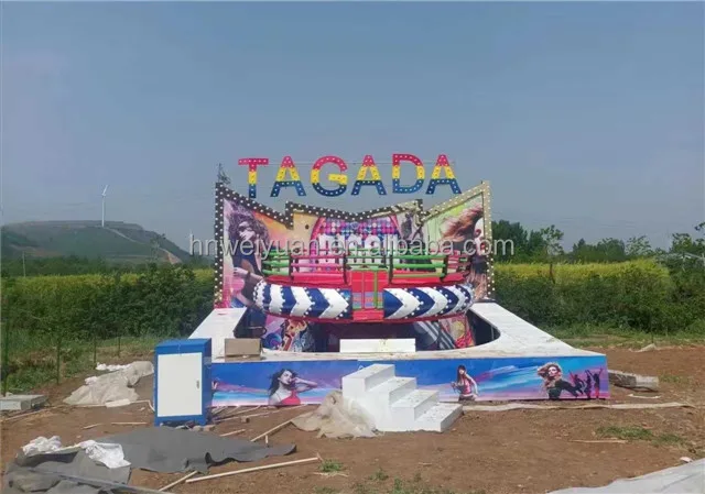 Manufacturer Attraction Equipment Family Rides Crazy Tagada Disco Turntable Rides China Customized CE Certificate Zhengzhou 5-10