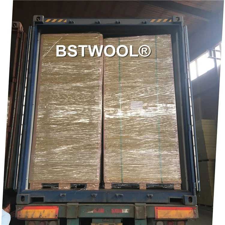  LUYANG BSTWOOL оптовая продажа изоляционная панель из минеральной ваты огнестойкая