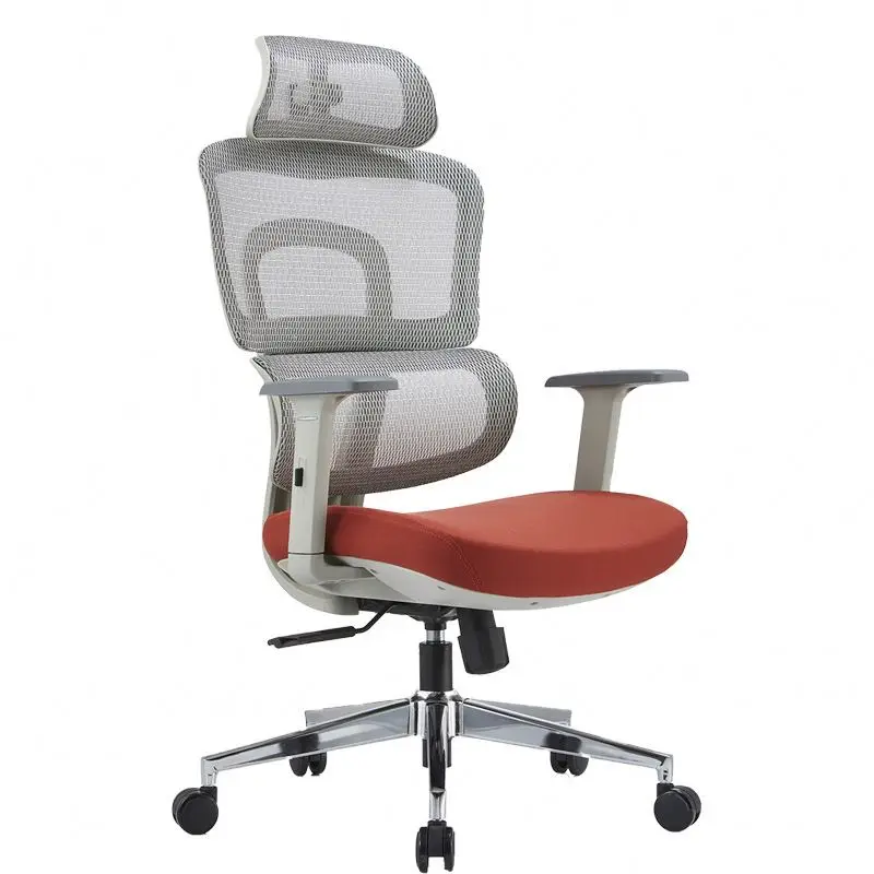 Modern 2024 Factory Price Ergonomic Office Full Mesh Adjustable Headrest Lumbar Support Tiling Ergonomic Lift Mesh Chair