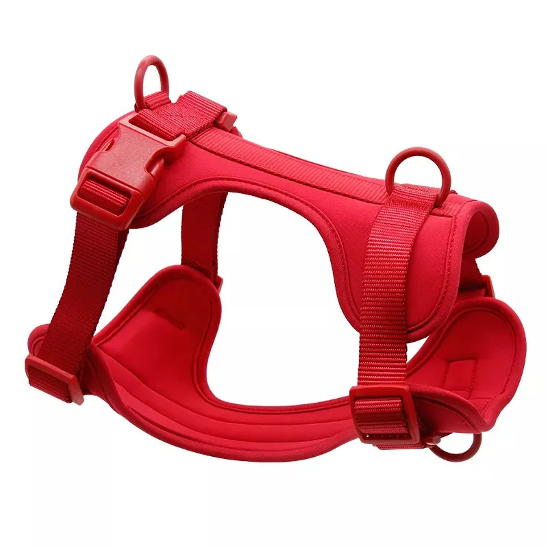 Custom Wholesale Light Weight Pet Vest Upgraded Personalized Popular Comfort Breathable Soft Neoprene Dog Harness