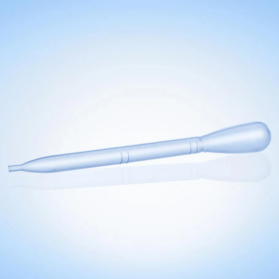 Plastic disposable clear micro transfer pipette  25ul & 35ul