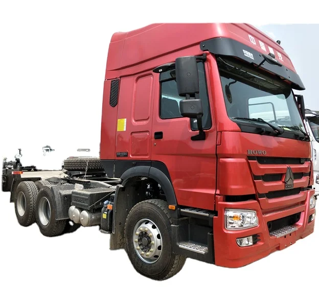China Used wholesale price Sinotruk Howo Track Trailer 375HP 420HP Tractor Truck Head Tow Truck