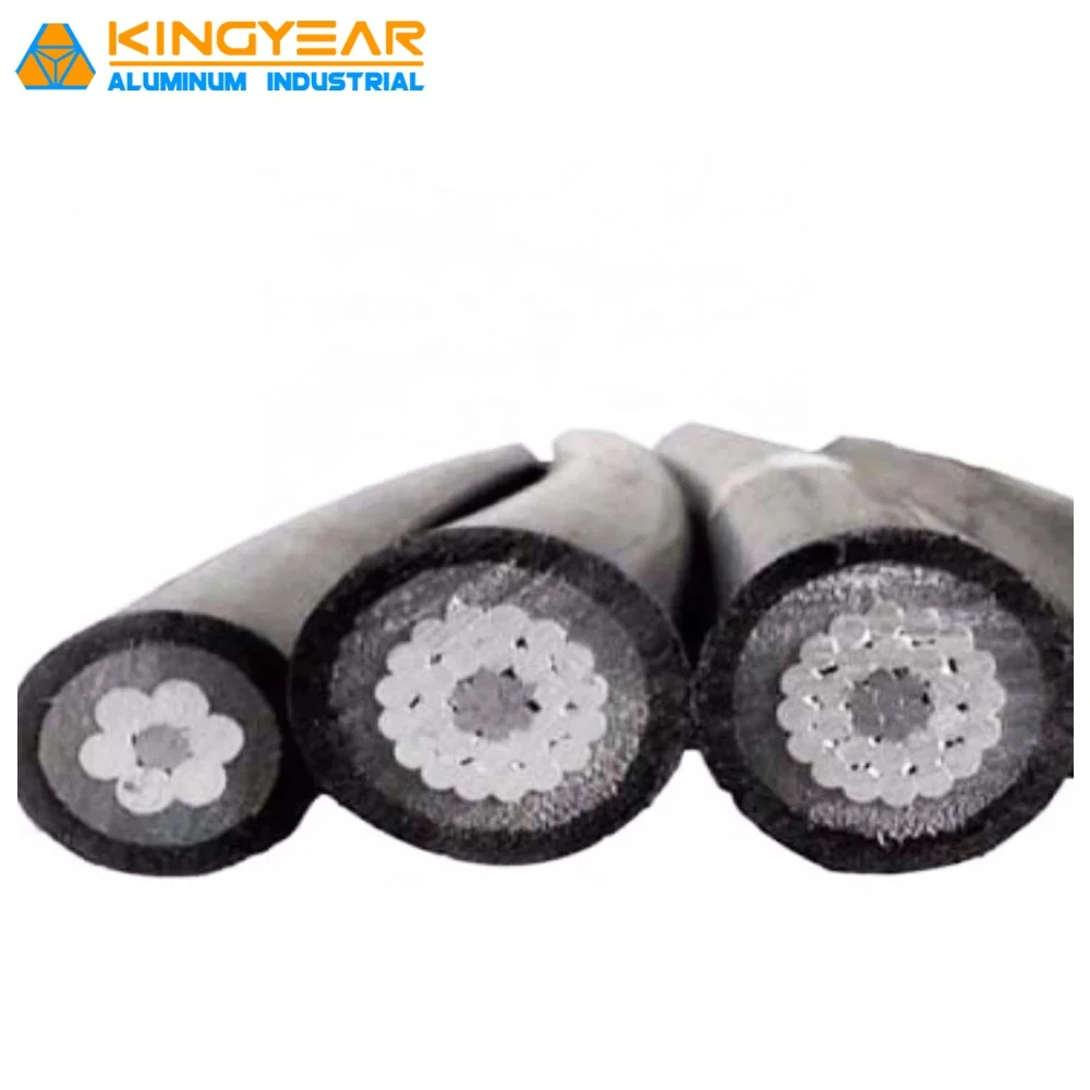 MV Cable 3-Layer 15kV ACSR Tree Wire Aluminum Conductor Steel Reinforced Conductor xlpe hdpe insulation abc cable