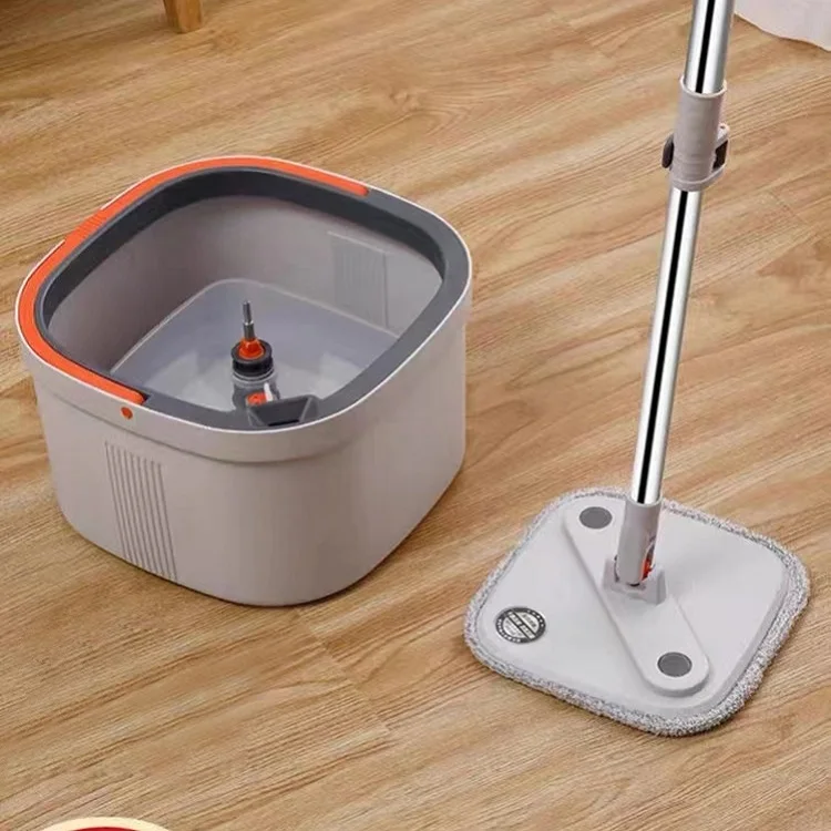 Wholesale Detachable Washing Spinner Easy Cleaning  Bathroom Wet Dry Handle 360 Degree Spin Magic Mop Bucket